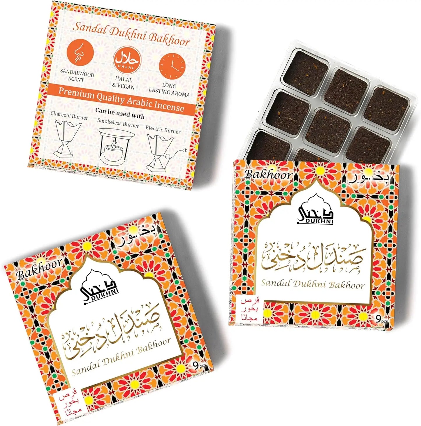 Dukhni-Inspired Arabian Bakhoor | Premium Aromatic Blend for Meditation, Prayer & Air Purification