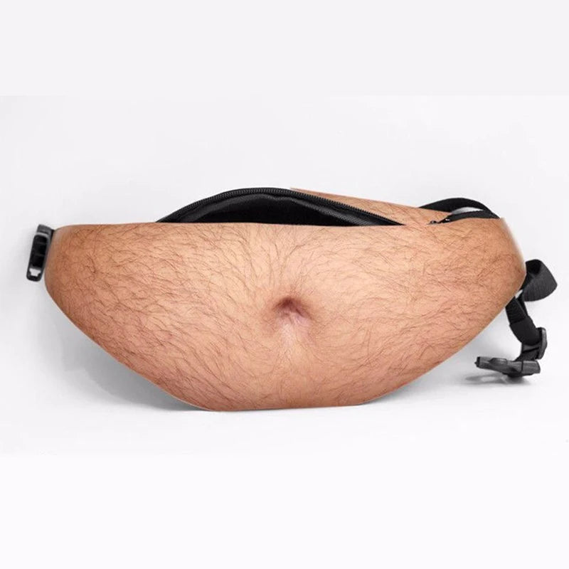 Novelty Beer Belly Waist Bag with Adjustable Strap