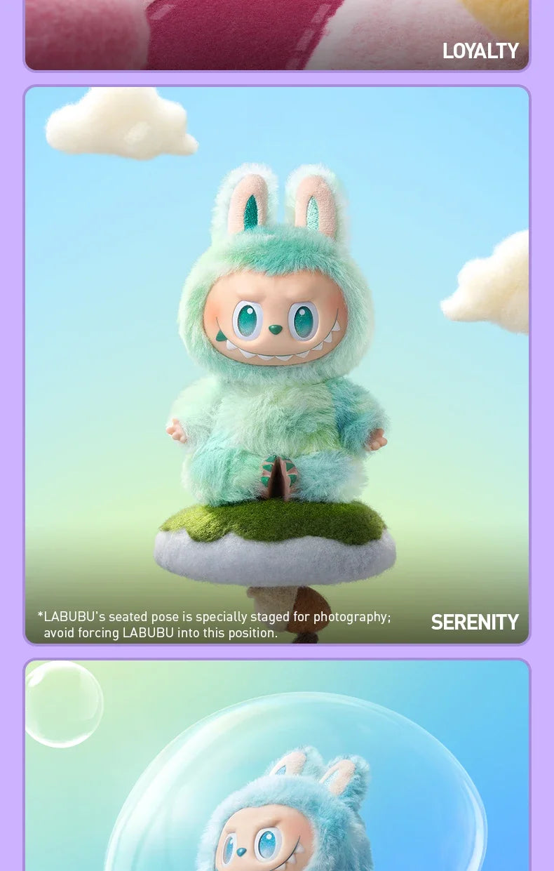 Labubu V3 – Big Into Energy Series | Vinyl Velvet Blind Box Mystery Pendant | Collectible Decoration & Gift