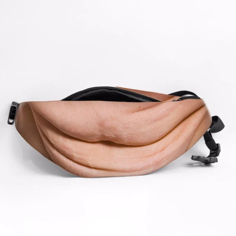 Novelty Beer Belly Waist Bag with Adjustable Strap