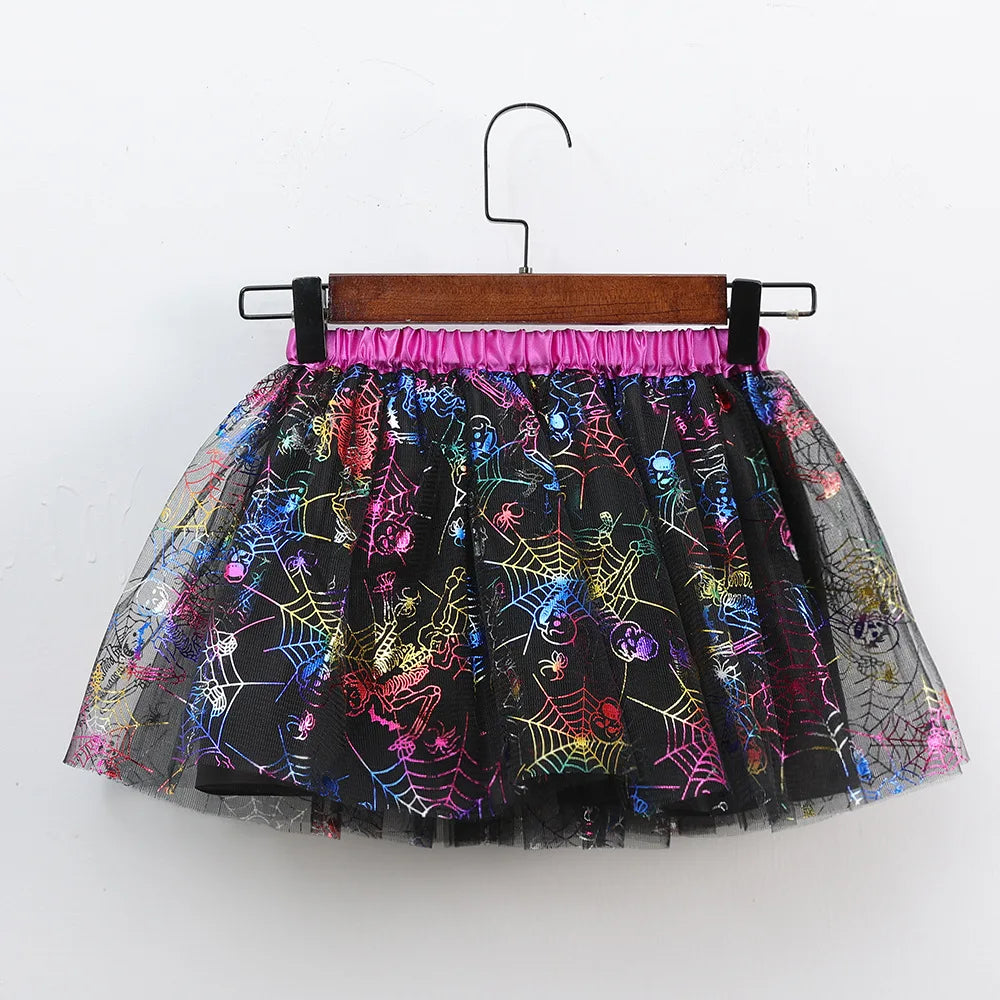 Girls' Halloween Tutu Skirt