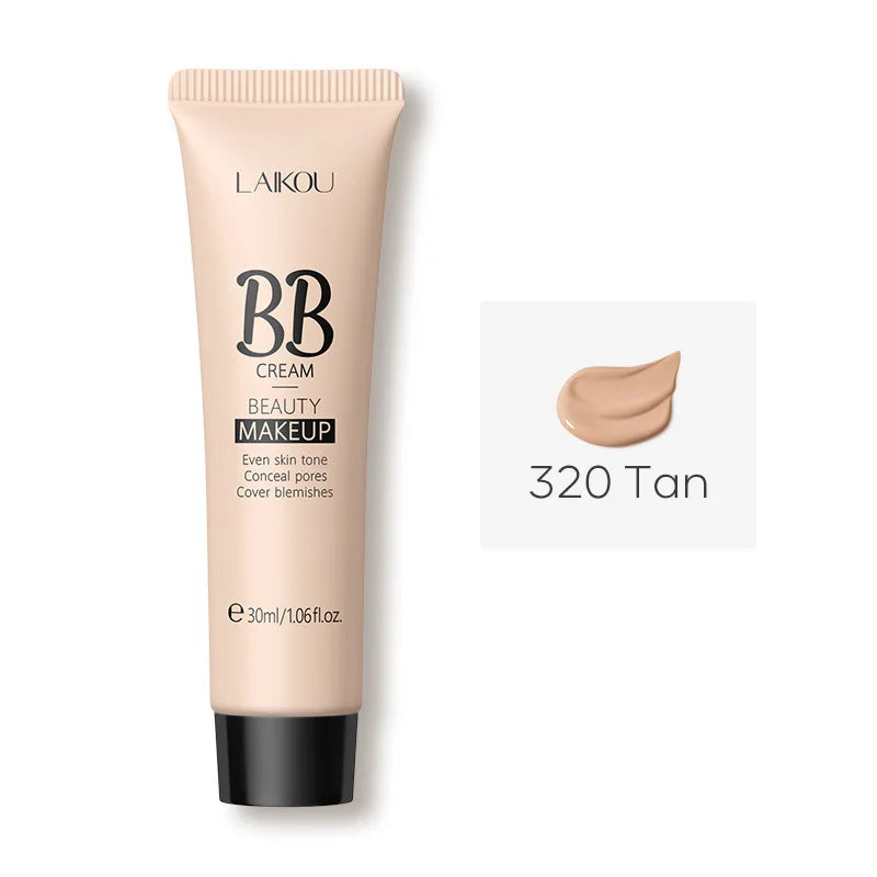 LAIKOU BB Cream with SPF — Lightweight Liquid Foundation & Concealer
