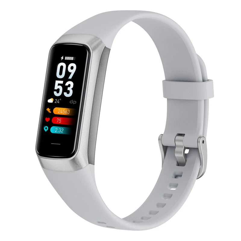 Smart Fitness Band Watch with Step Counter, Bluetooth Sync & Smart Notifications for Men, Women & Students – 2026 New Edition