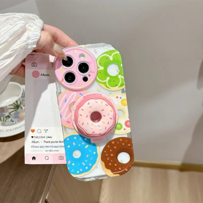 3D Doughnut MagSafe GripTok Phone Holder Stand