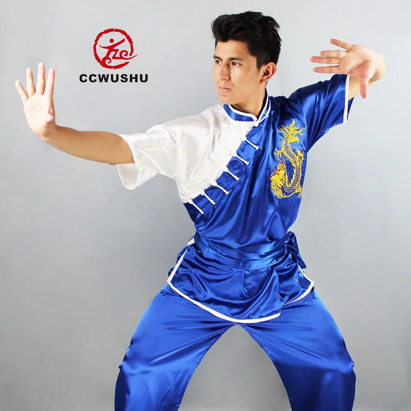 Traditional Chinese Martial Arts Uniform: Wushu Uniform Changquan Nanquan Clothes for Sports and Cultural Activities