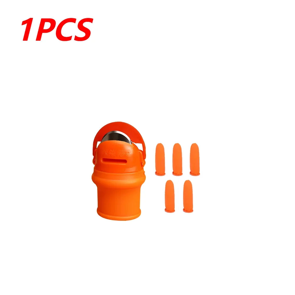 Vegetable Picking Thumb Knife with Finger Protector – Fingertip Cutter for Harvesting, Gardening & Plant Care