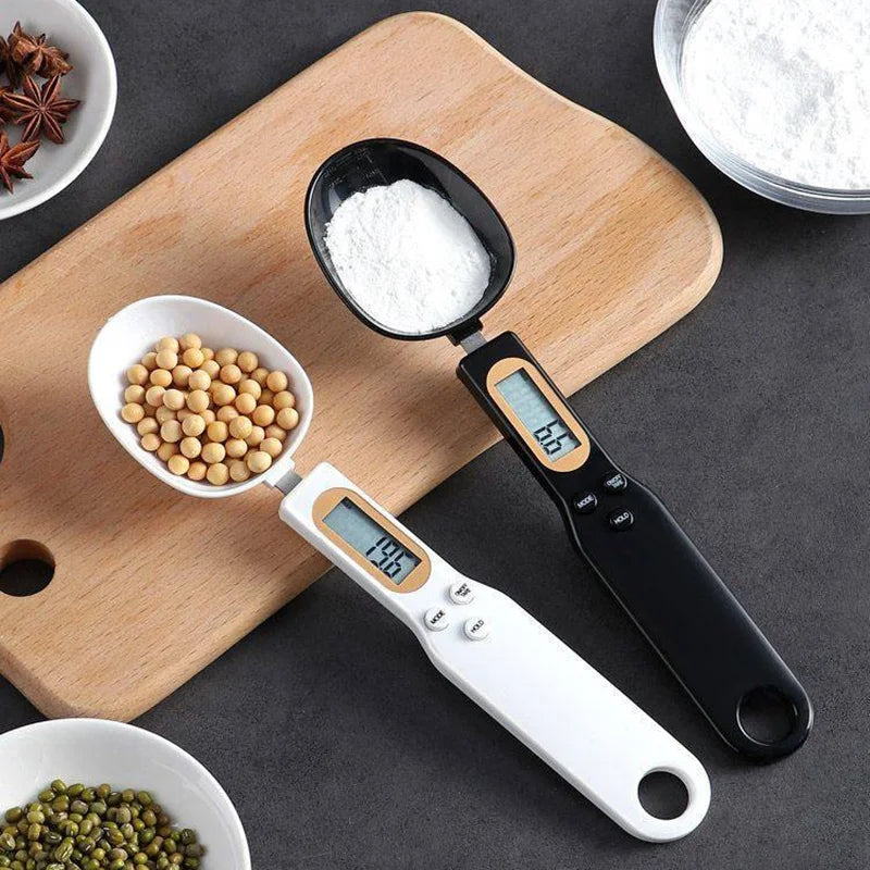 Digital Kitchen Scale 500g/0.1g Precision LCD Measuring Spoon Scale for Food, Flour, Coffee & Milk