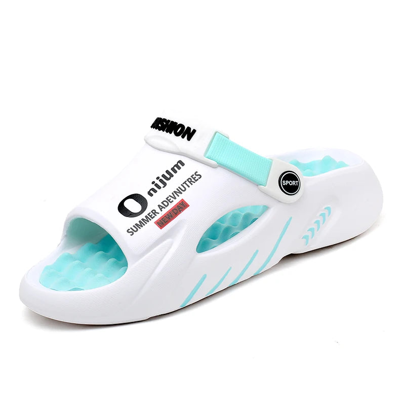 Men's EVA Platform Slides — Soft-Sole Sandals for Indoor & Outdoor Wear