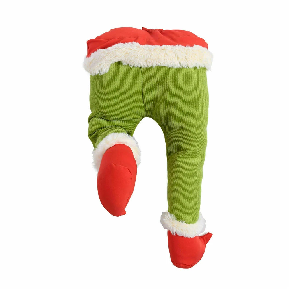Christmas Elf Leg Plush Toy – Festive Tree Decoration & Holiday Home Decor