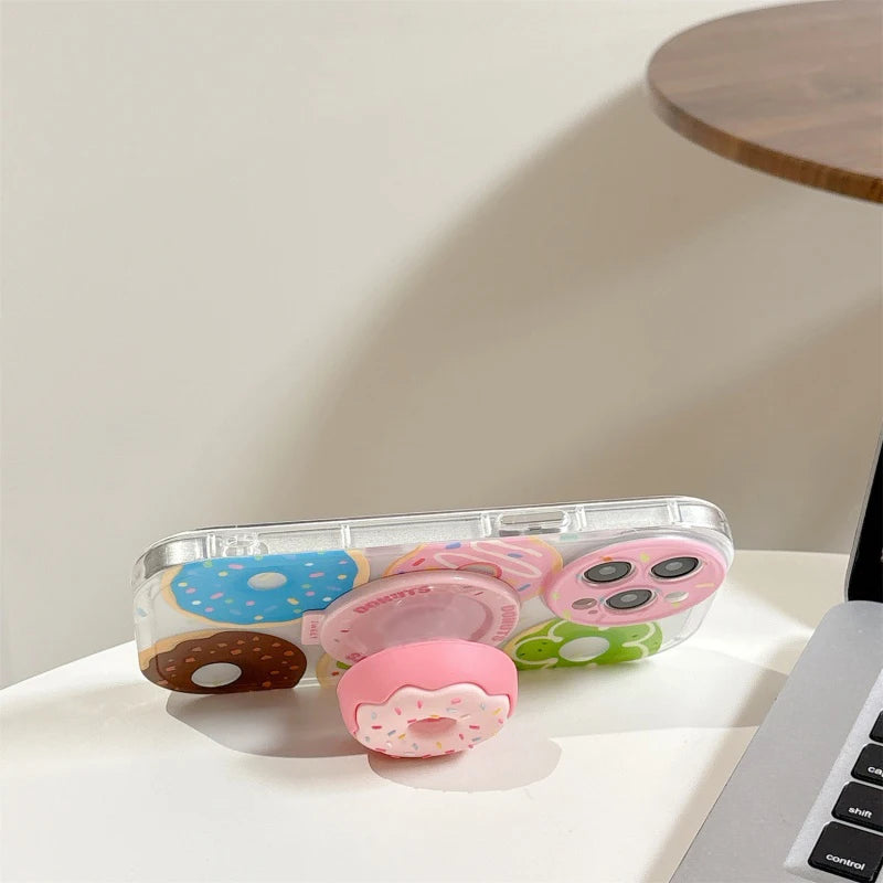 3D Doughnut MagSafe GripTok Phone Holder Stand