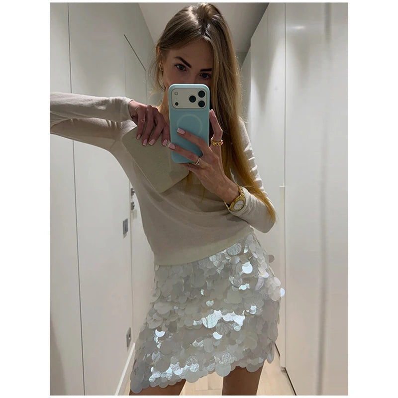 Women's Sequin Mini Skirt Collection