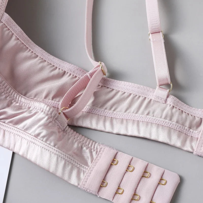 Real Silk Wireless Bralette & Underwear Set