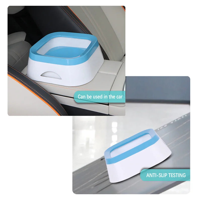 Anti-Splash Pet Water Bowl – Large Capacity Drinking Bowl for Dogs and Cats