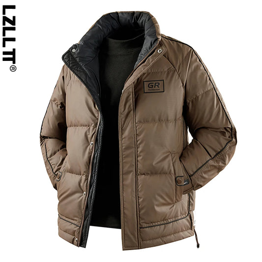 Winter Windproof Casual Duck Down Man Jackets Puffer Padding Outdoor Parkas Male Jackets