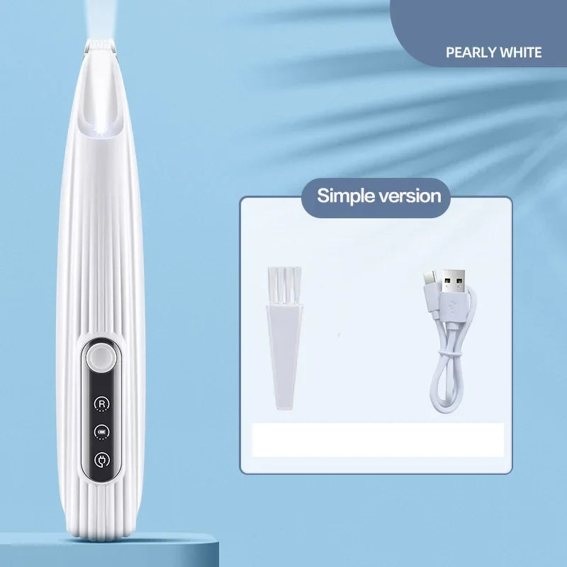 Dog Paw Trimmer with LED Light – Fully Waterproof Pet Grooming Clipper