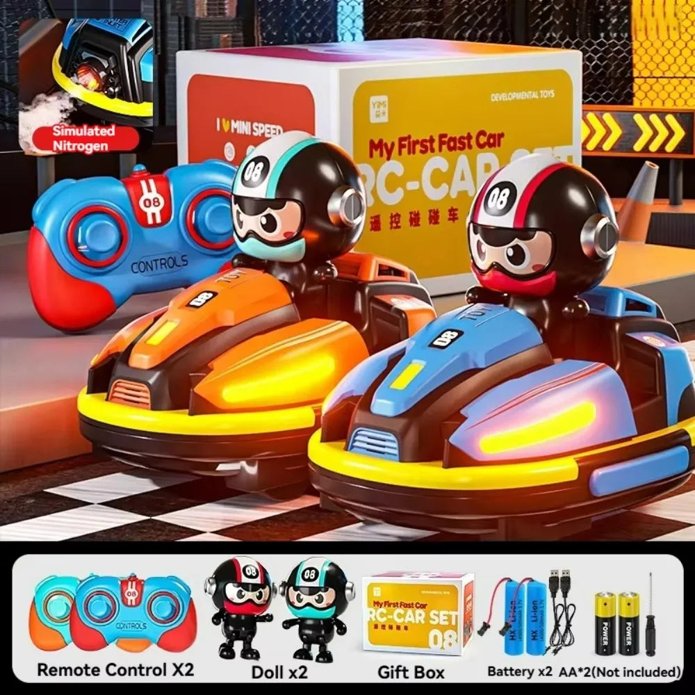 RC Battle Bumper Car Toy – Remote Control Bumper Kart for Kids