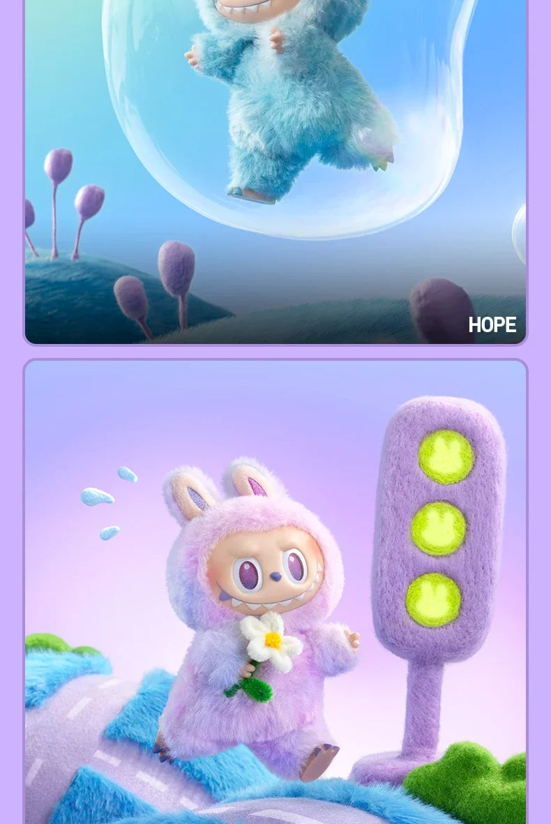 Labubu V3 – Big Into Energy Series | Vinyl Velvet Blind Box Mystery Pendant | Collectible Decoration & Gift