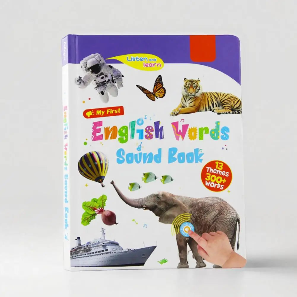 My First English Sound Book for Babies & Toddlers – Interactive Learning Toy with Fun Words & Sounds for Early Language Development