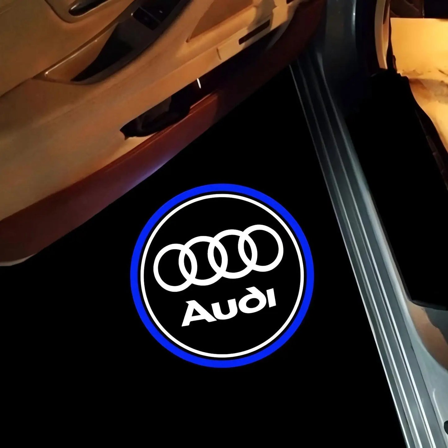 HD LED Car Door Welcome Logo Projector Lights for Audi A3 A4 A5 A6 A7 Q3 Q5 Q7 S3 S4 S5 RS SQ5 S Line Quattro Models