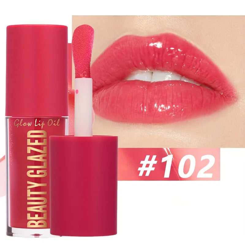 Moisturizing Lip Oil – Hydrating Luminous Lip Gloss, Natural Lip Enhancer