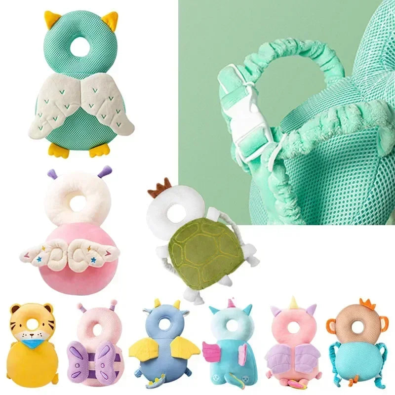 Toddler Head Protection Cushion Backpack – Baby Safety Pad for Fall Protection