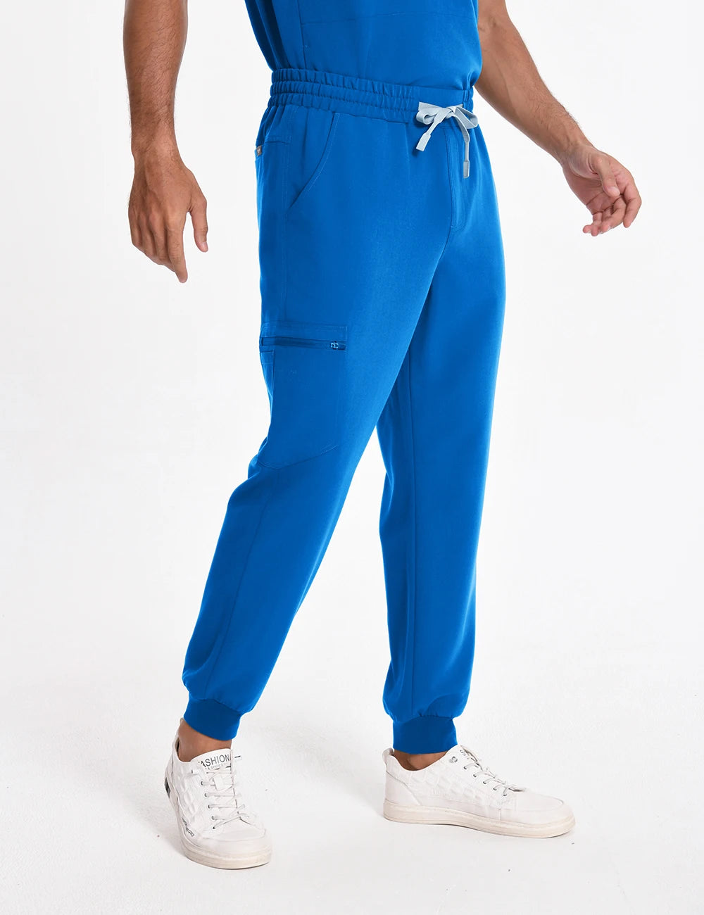 Men's Antibacterial Surgical Scrubs Set — Soft Breathable 2-Piece Medical Uniform