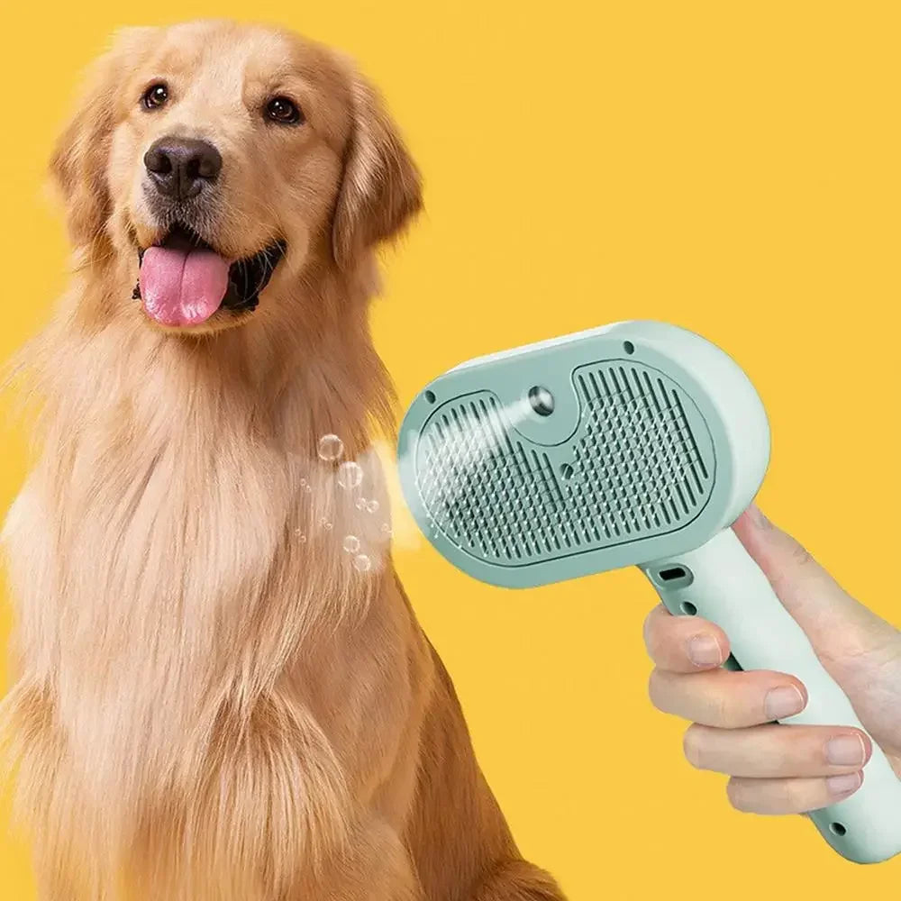Pet Mist Grooming Brush for Cats and Dogs