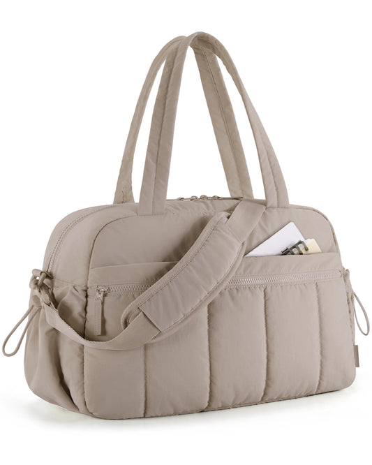Women’s Travel Duffle Bag with Wet Pocket – Lightweight Water-Resistant Weekender & Gym Carry-On Bag