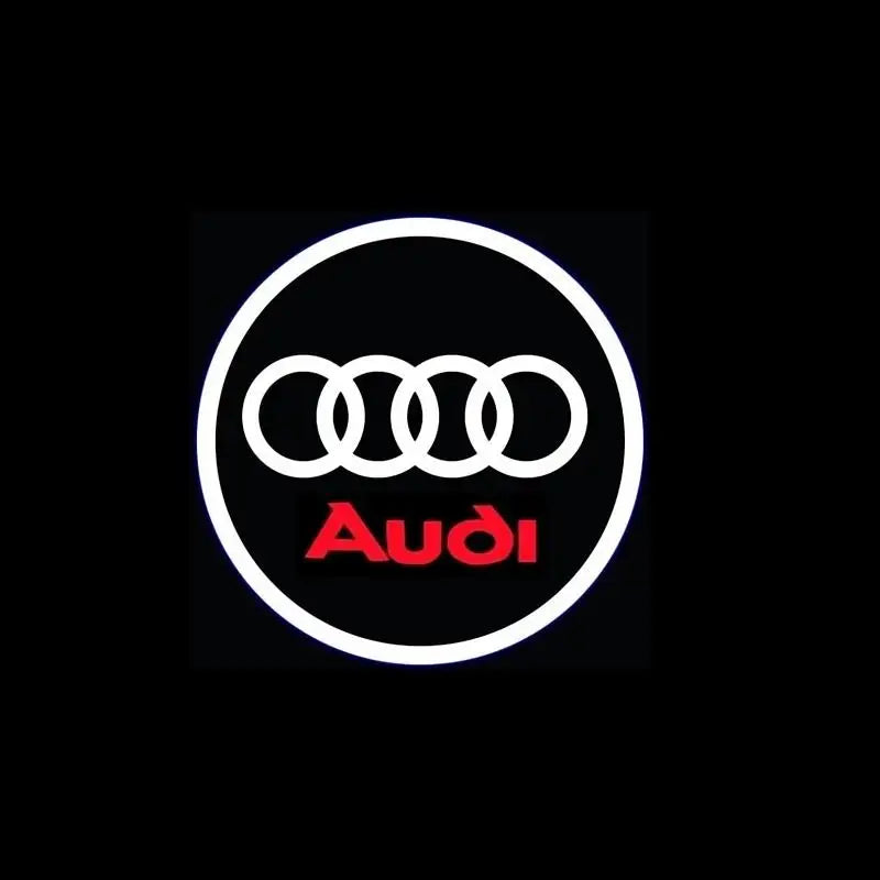 HD LED Car Door Welcome Logo Projector Lights for Audi A3 A4 A5 A6 A7 Q3 Q5 Q7 S3 S4 S5 RS SQ5 S Line Quattro Models
