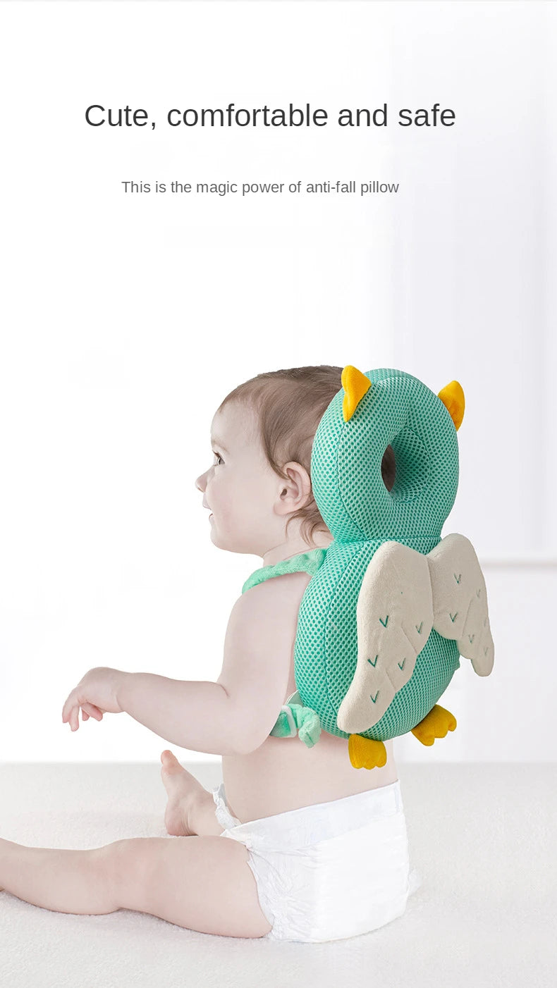 Toddler Head Protection Cushion Backpack – Baby Safety Pad for Fall Protection