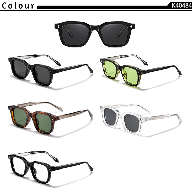 Caterside Square UV400 Sunglasses — Unisex Fashion Eyewear