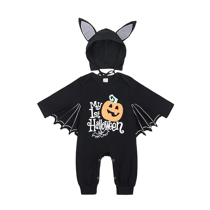 Pumpkin Costume Sleeveless Jumpsuit