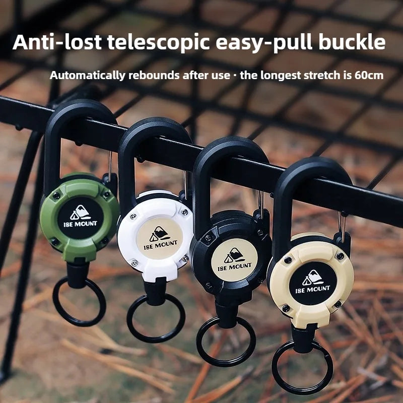 ISE MOUNT Retractable Keychain Clip