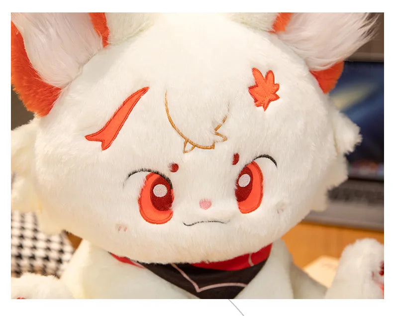 Adorable 42CM Genshin-Inspired Cat Plush – Kazuha, Scaramouche & Xiao | Soft Anime Pillow Toy for Fans & Gift Giving