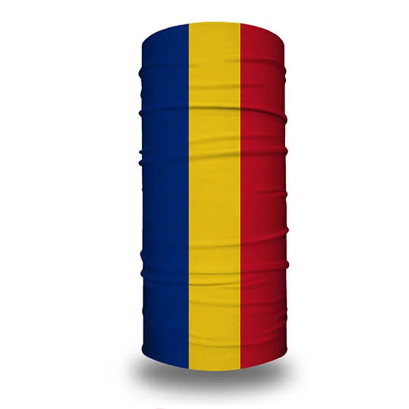 2026 World Football Fans Flag Headscarf – Windproof Seamless Face Mask & Neck Gaiter