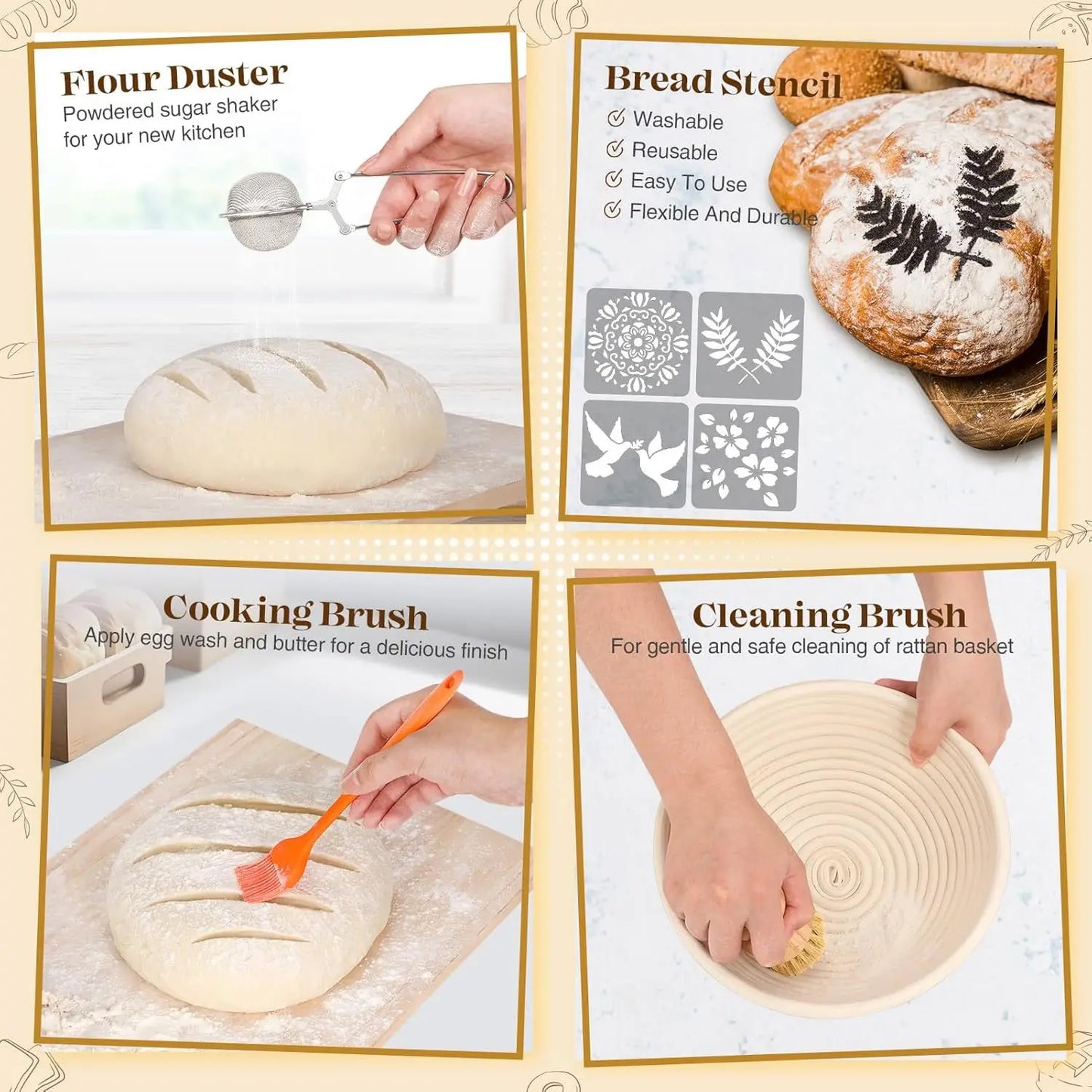 Professional Sourdough Bread Starter Kit 37 Pcs