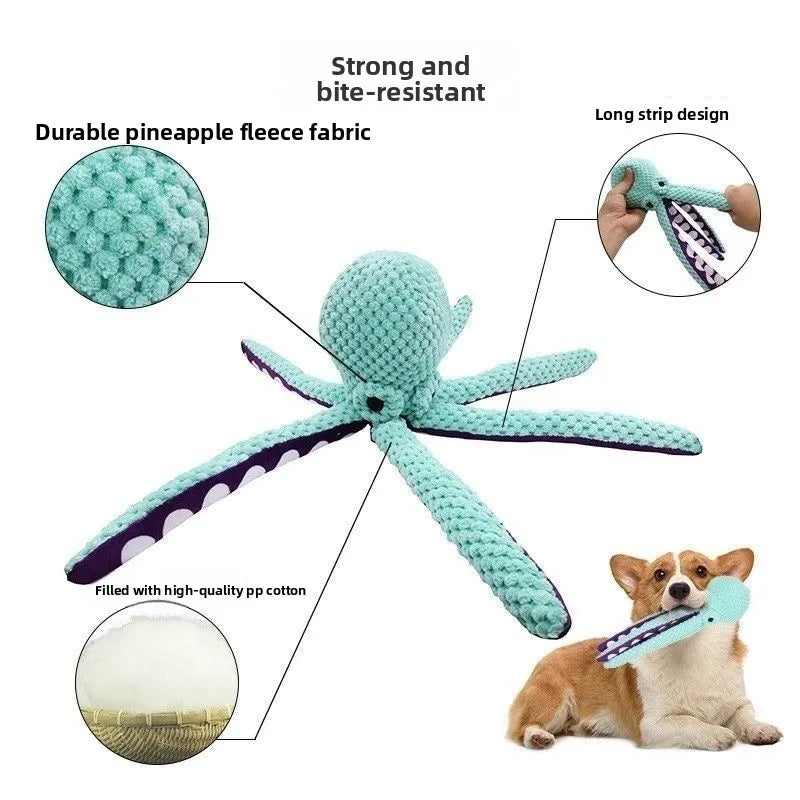 Plush Squeaky Dog Toy
