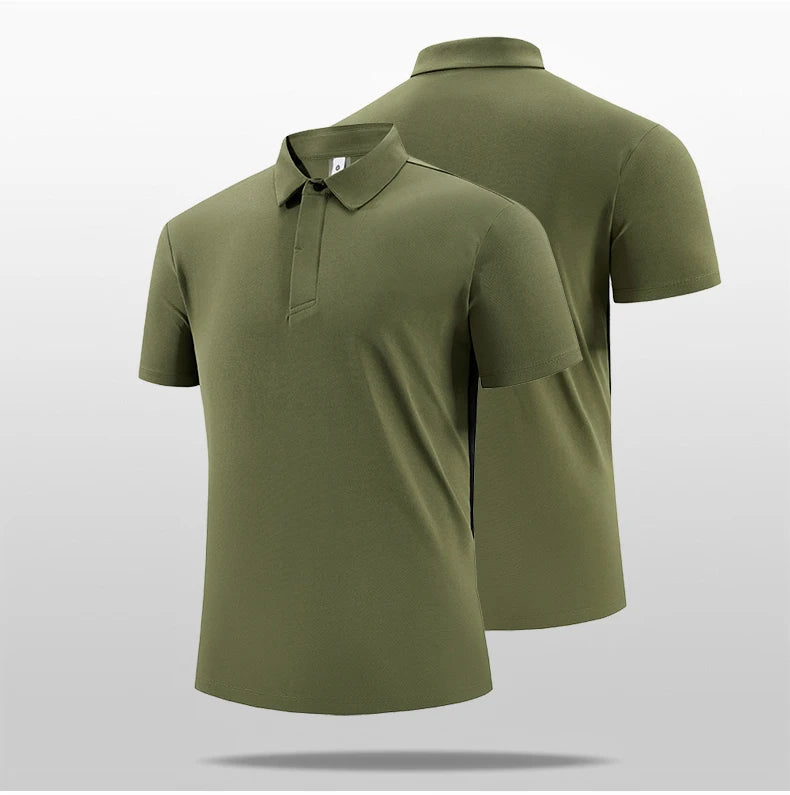 Men’s Premium Polo Shirt – Short Sleeve Business Casual Golf & Outdoor Wear