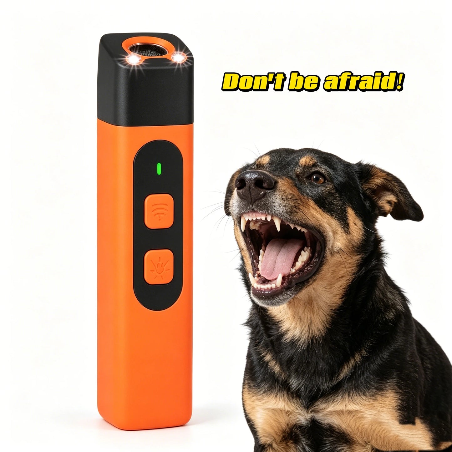 Ultrasonic Dog Bark Control Device – Rechargeable Anti-Barking Trainer