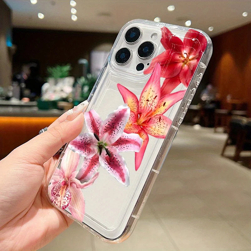 Sun Moon Stars Silicone Phone Case for iPhone