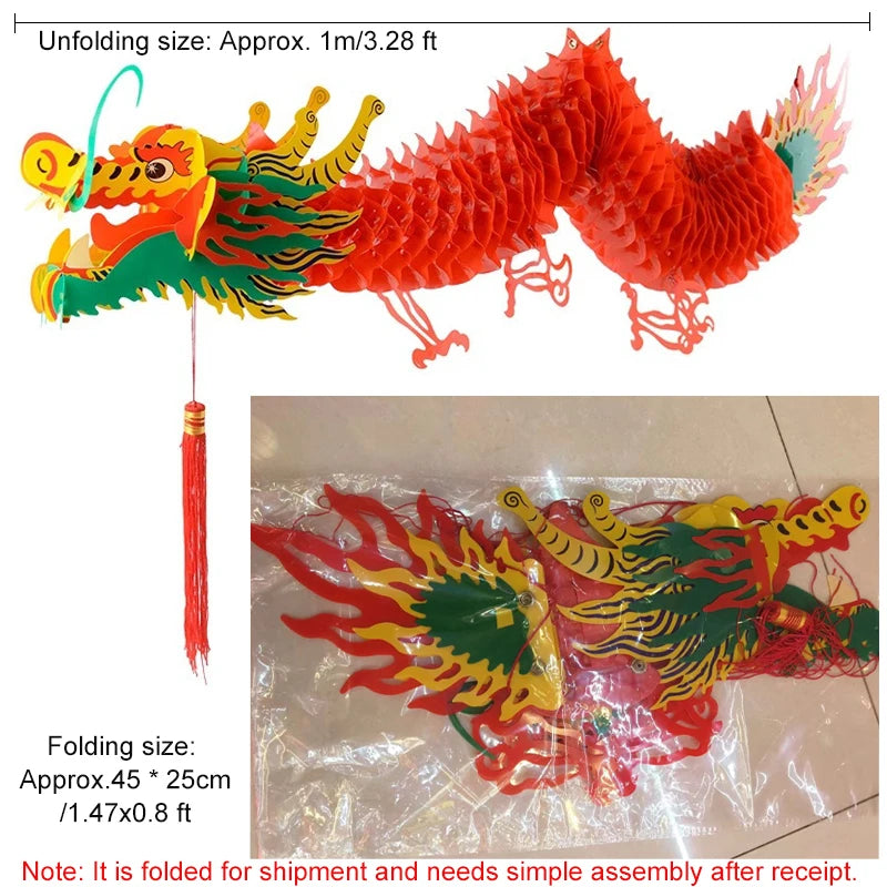 Chinese Lunar New Year Chinese Zodiac Year Of The Dragon New Chinese New Year Dragon Lantern Hanging Decorative Decorations