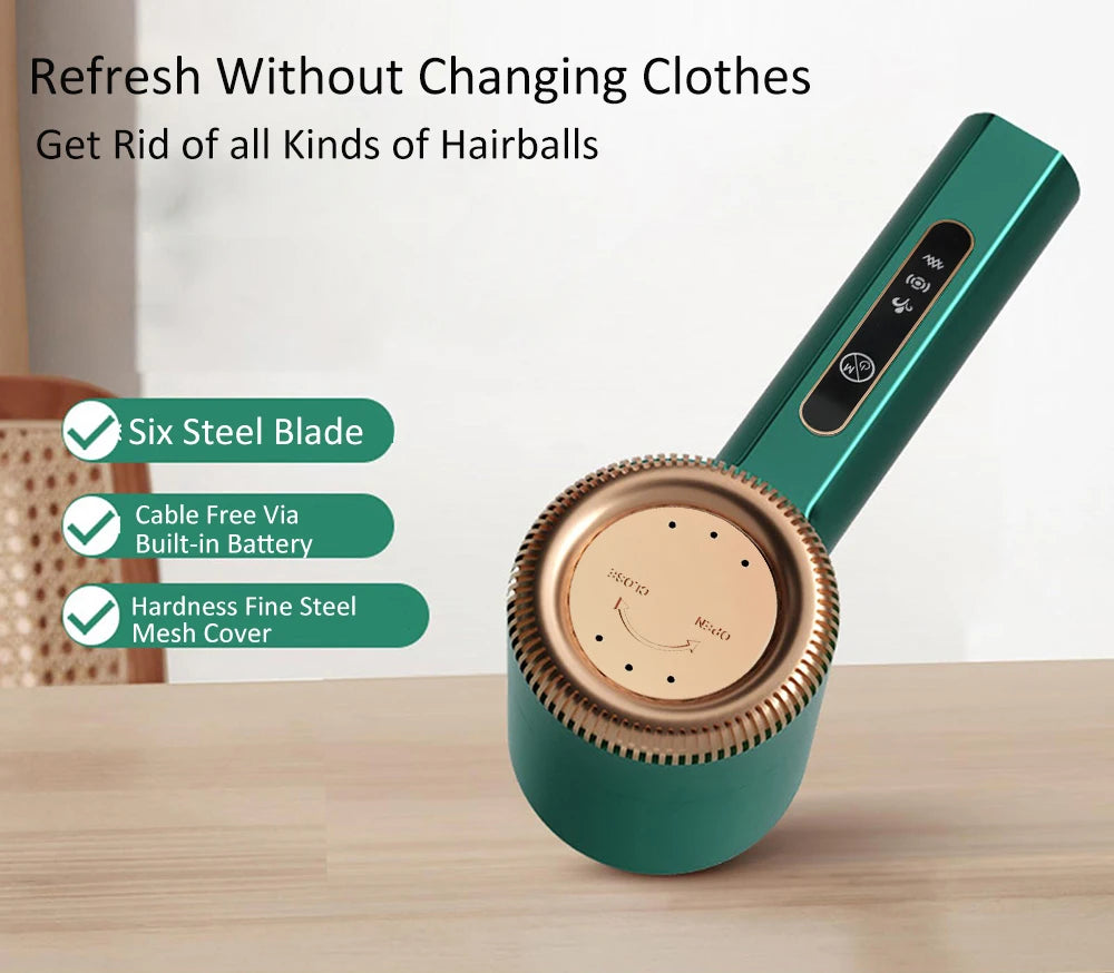 Rechargeable Fabric Shaver and Lint Remover