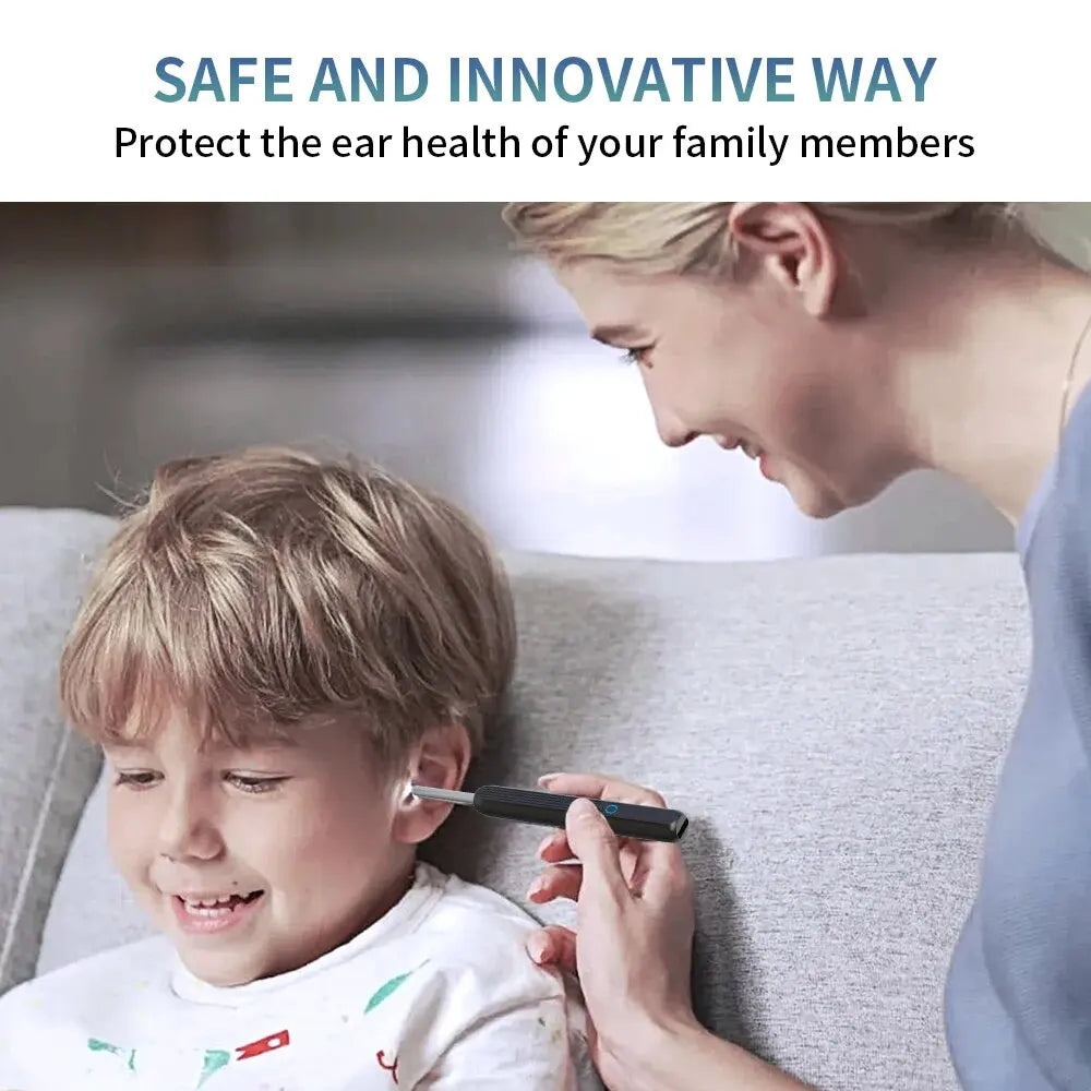 1080P HD Visual Ear Cleaner with Camera – Smart Otoscope Wax Removal Tool