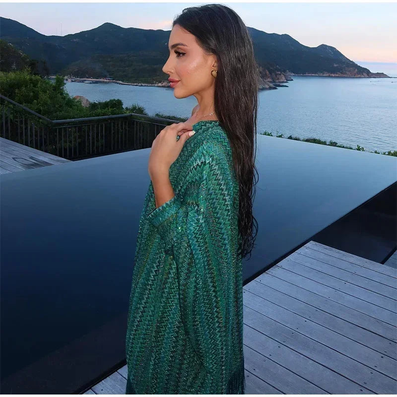 Women's Tassel Maxi Dress