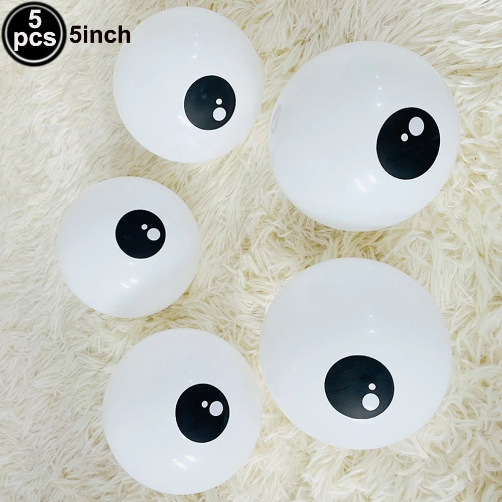 Halloween 12-Inch Latex Balloons for Spooky Party Decorations