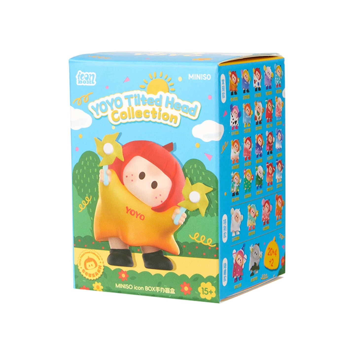 Original Yoyo Cute Tilting Head Series Blind Box Mystery Collectible Figurine – Decorative Display Toy & Gift