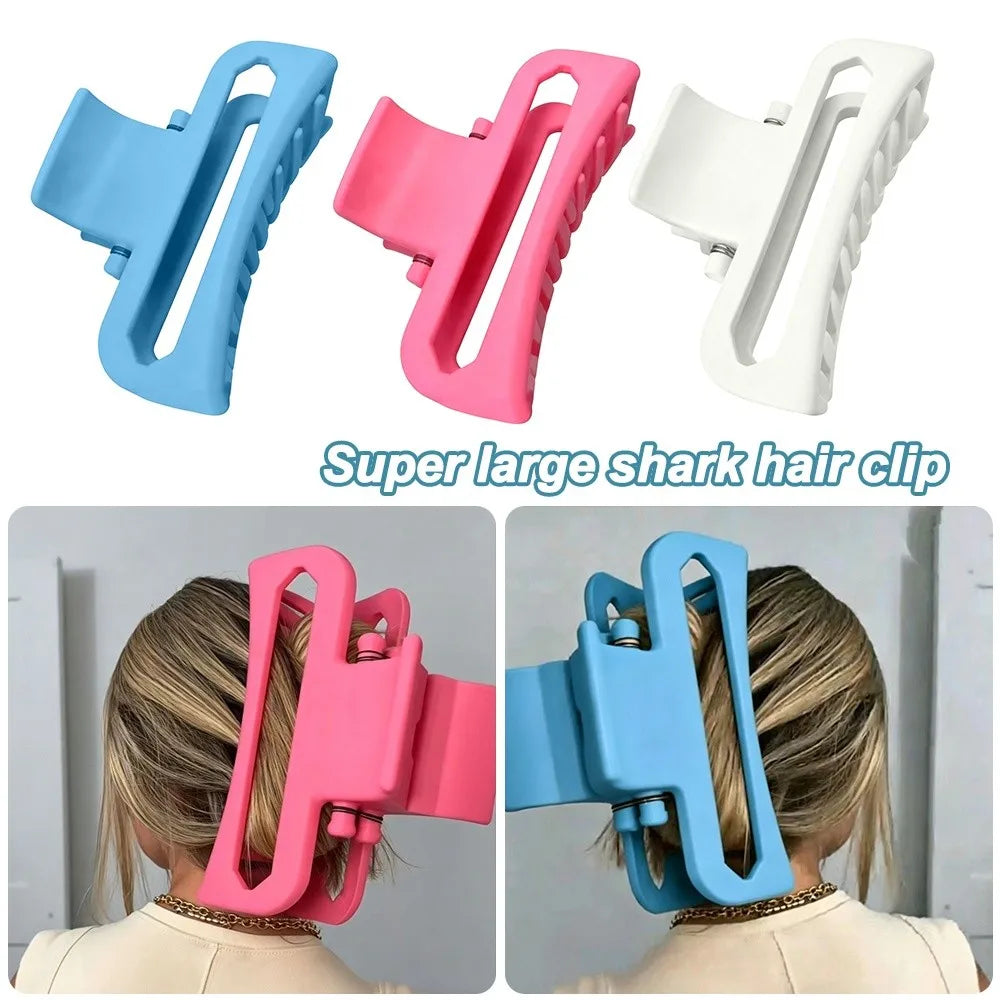 Extra Large Claw Hair Clip, Anti-Slip Nonslip Shark Clip for Thick Hair