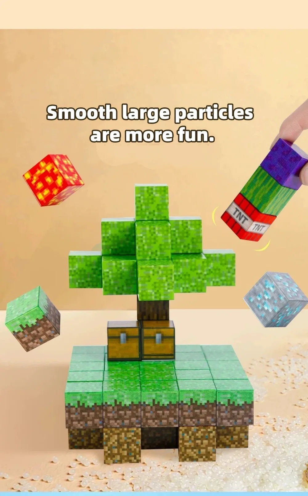 Magnetic Cube Building Blocks