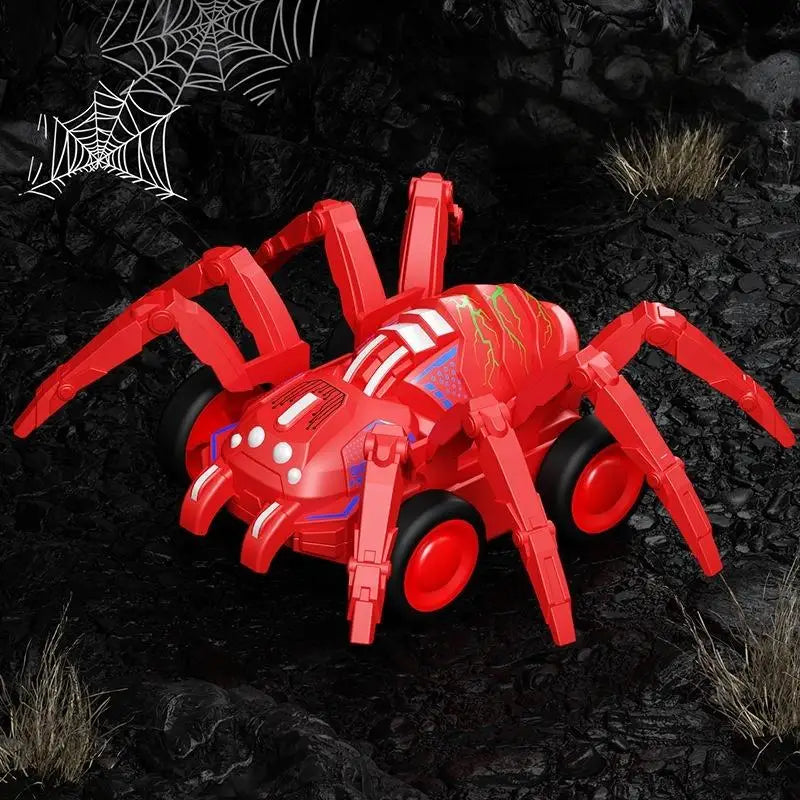 Push-and-Go Spider Toy
