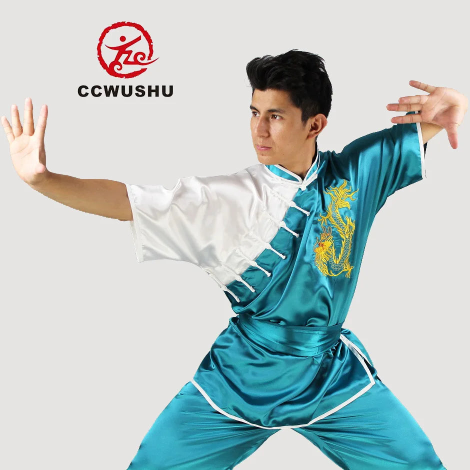 Traditional Chinese Martial Arts Uniform: Wushu Uniform Changquan Nanquan Clothes for Sports and Cultural Activities